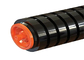 45 Carbon Steel Return Idler Roller 194mm Diameter For Mining Belt Conveying