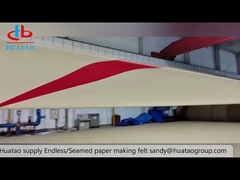 fieltro de la prensa de la máquina de papel de la anchura de los 9.3m, prensa sin fin sentida para la fabricación de papel