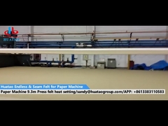 Prensa sin fin de la fabricación de papel sentida para la máquina de papel de Huatao con precio competitivo