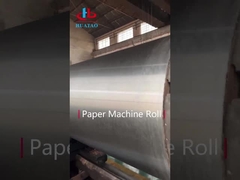 Rollo de capa de goma, producción del rollo de la máquina de papel