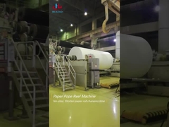 Máquina de papel neumática horizontal de alta velocidad de papa Reel For del cilindro