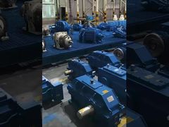 ZSY500 Cajas de engranajes de dientes duros para rompehielos de caucho