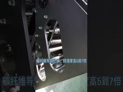 Rodillo guía de fibra de carbono para no tejidos