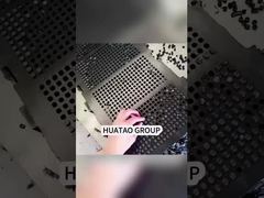 Producción de paneles de pantalla vibratoria de caucho