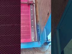 Panel de pantalla de goma rojo-negro 5