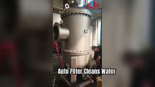 filtro de descarga automático
