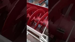 Canal en espiral con revestimiento de desgaste de PU | Planta de separación de minerales por gravedad