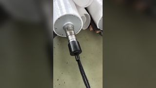 Rodillo de calentamiento por inducción utilizado para la fabricación de papel.