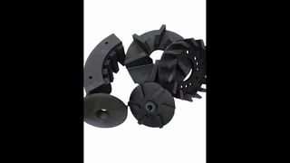 Componentes del estator del rotor de caucho de PU de la celda de flotación para minería #RotorStator #PUWearParts#PolyurtaneRubber