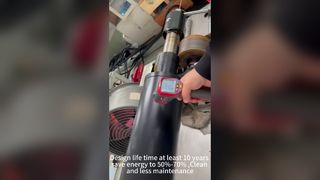 El rodillo de calentamiento por inducción antiadherente de teflón ofrece una temperatura precisa de 260 ℃