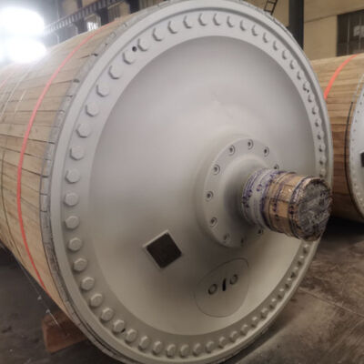 High Precision Dryer Cylinder with Cylindricity 0.001~0.003mm/m Roundness 0.001~0.003mm and Surface Roughness Ra 0.1μm for Paper Making Machine