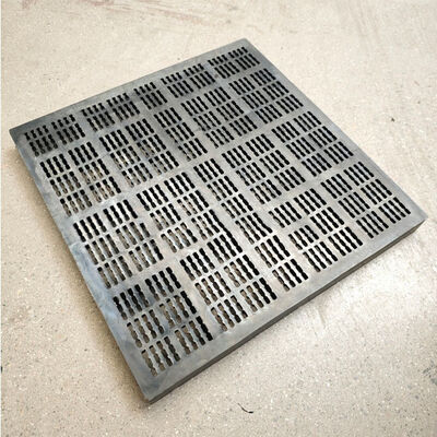 30*8mm Long Lasting Rubber Screen Panel with High-wear Rubber and Steel Frame for Mining Vibrating Screens