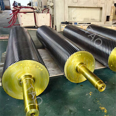 Durable MDF / HDF / OSB / Particle Board / Plywood Board Sanding Contact Steel Roller