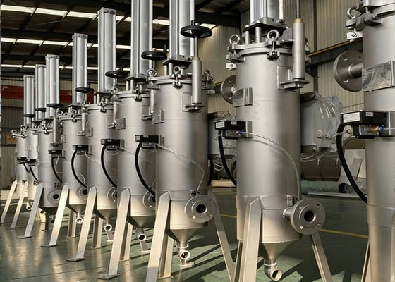 Pneumatic Scraping Autoi Self-Cleaning Filters Housing