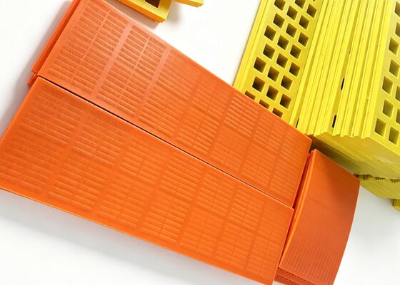 Polyurethane Impact Screen Panel with Steel Frame Core for Heavy Loading