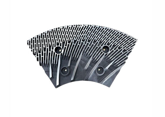 30mm Thickness Refiner Segments with Hardness 63HRC For MDF/HDF Refiner Defibrator