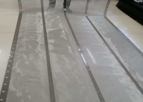 HUATAO High-Temp Grommet Screen 304L Stainless Steel Folded Edge Mining Applications