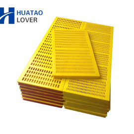 Customized Tensioned Polyurethane Screen Panels For Steel Plants