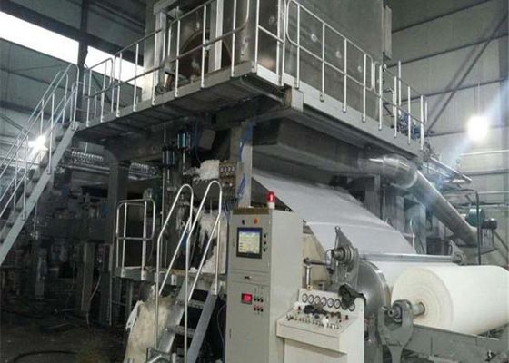 3600 Crescent Tissue Paper Machine With Design Speed 600-800m/min
