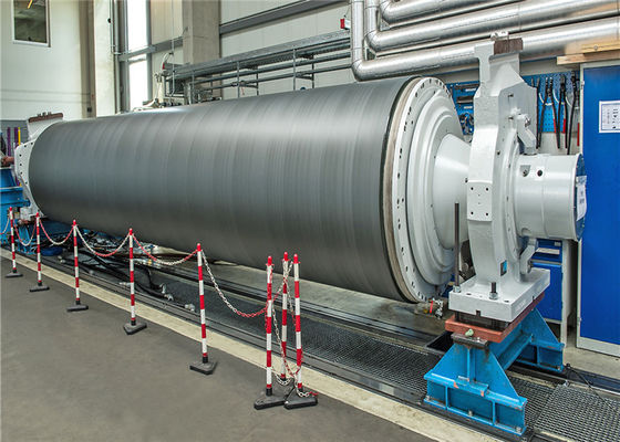 2000m/Min Grooved Press Roll Paper Making Machine Parts CE