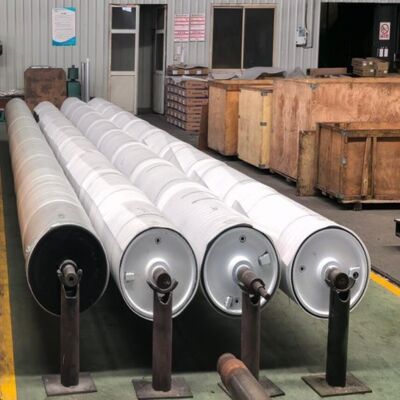 MDO Rubber Roller and Nip Roller for Biaxially Oriented Plastic Film Production Line with 13000mm Length and Up to 600m/min Speed