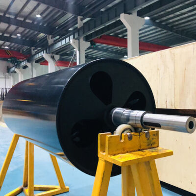 100-150um Chrome Coated MDO Preheating Roller with RPM 800M/MIN for High-Temperature Film Processing up to 260°C