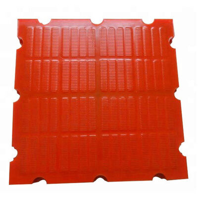 Industrial Linear Vibrating Poly Screen Panels New Polyurethane Screen For Ore Dewatering And Liquid Sieving