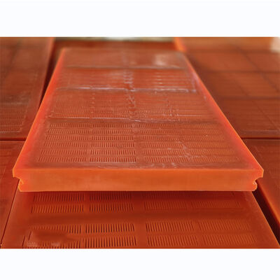 WS85 Polyurethane Dewatering Screen Panel with Anti-Clogging Tapered Apertures for Rapid Installation and Custom Sizes