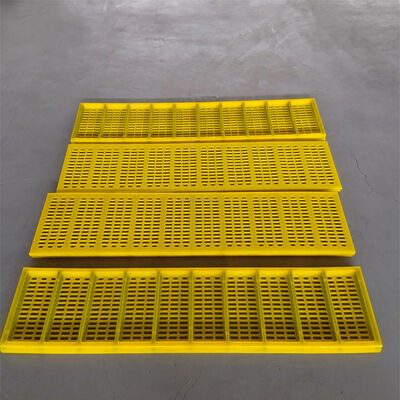 WS85 PU Screen Panel 12''×24'' Modular Polyurethane Panel System with High-Elasticity MDI Material for Vibrating Screen