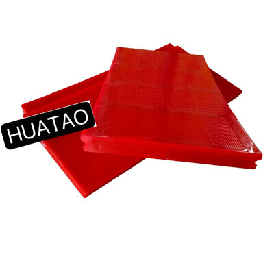 WS 85 Polyurethane Screen Panel 500x500mm Anti-Corrosive Wear-Resistant for Copper Ore Processing