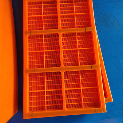 WS 85 Modular Polyurethane Screen 600x600mm Anti-Clogging for Coal Mine Tailings Treatment