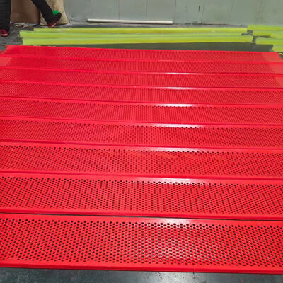 PU Flip-Flop Screen Panel 5mm Aperture 6mm Thickness for Compost