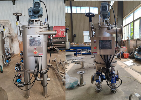 Auto Self-Cleaning Filter Housing for Industrial Filtration