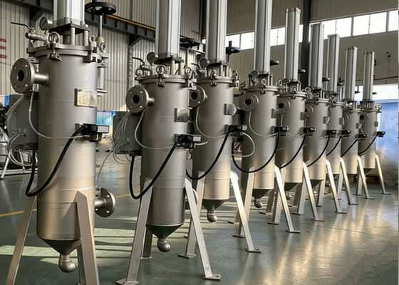 Automatic Pneumatic Scraper Type Self-Cleaning Filter for Chemical Industry