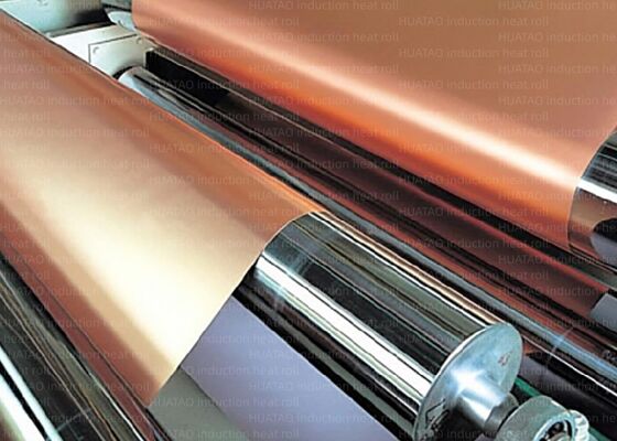 Linear Speed Max 50mmin Hard Chrome Ultra Precision Calender Roller Linear Pressure Max 1000kNm