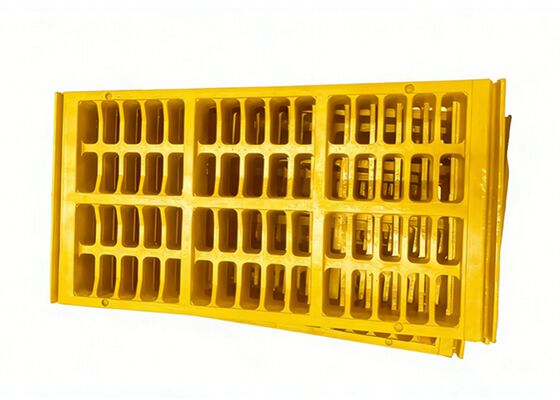 LS SLS 300x610mm Wear-Resistant Rubber Screen Mats for Efficient Coal Processing