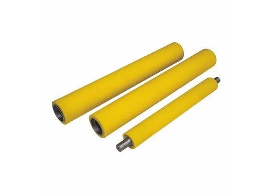 Coal Mine Return Conveyor Rubber Disc Cleaning Roller