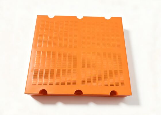Customized 305x610mm Polyurethane Modular Screen Panel for Heavy Duty Vibrating Decks