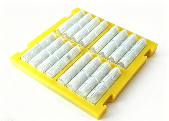 High-Frequency Vibrating Sieve PU Panel with 0.075mm Fine Aperture for High-Precision Desliming Operations