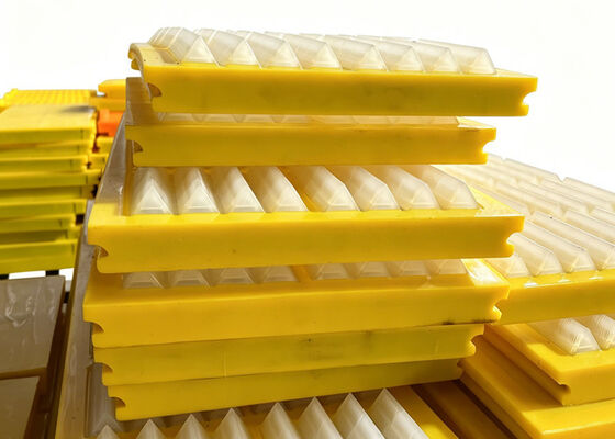 High Rebound MDI Polyurethane Fine Screen Panel for Precision Tailing Recovery Systems