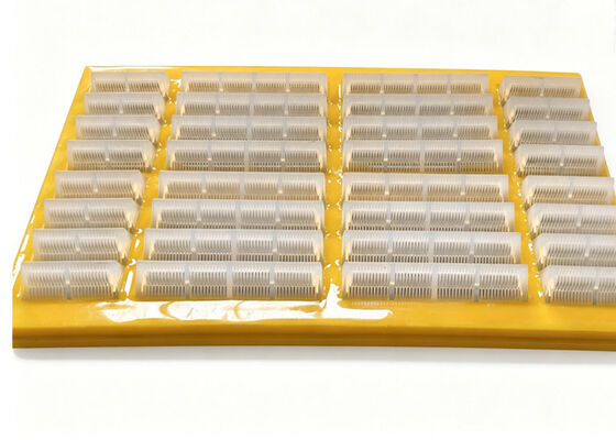 ISO9001 Certified Self-Cleaning Modular Polyurethane Screen Panels for Fine Aggregate Sizing