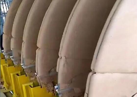 Ceramic Filter Plate Alumina Material High Flux 1000 L Per Square Meter Per Hour