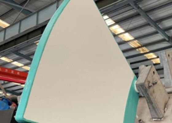 Ceramic Filter Plate Alumina Material High Flux 1000 L Per Square Meter Per Hour