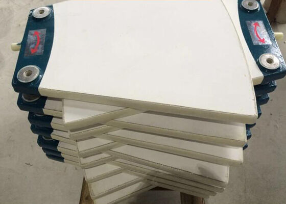 Ceramic Filter Plate Alumina Material High Efficiency Sand Slurry Dewatering System