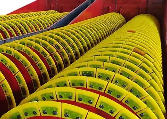 Spiral Classifier Rubber Blades Abrasion Resistant Mining Wear Parts