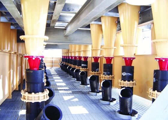 Heat Resistant PU Lined Hydrocyclone For Industrial Mining And Chemical Processing