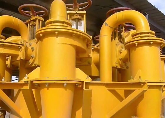 Mining Hydrocyclone Separator 150mm Polyurethane Cyclone For Wet Classification Process