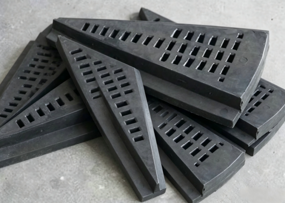 High Wear Resistant Rubber Liners for Ball Mill with Long Working Life and Heat Treated Surface