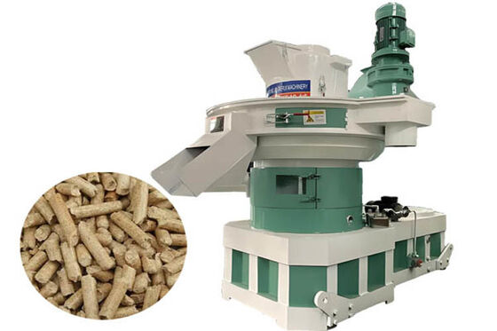 Hydraulic Briquette Press with Oil Cooler for 24/7 Operation
