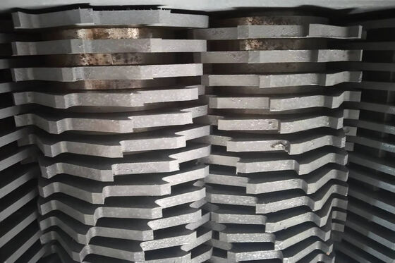 30kW×2 Dual Motor Shredder Machine for MSW Processing